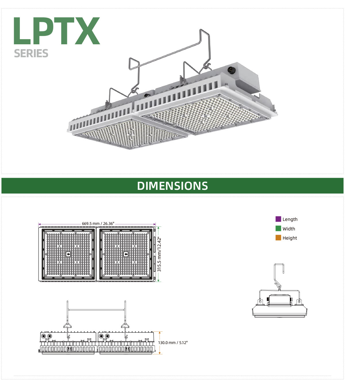  Full Spectrum Grow Light